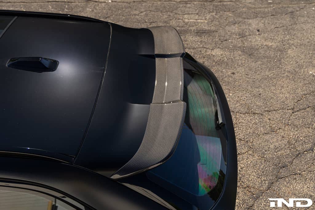 Kies-Motorsports IND Distribution TREVORA G99 M5 Carbon Fiber PR-1 Rear Roof Spoiler