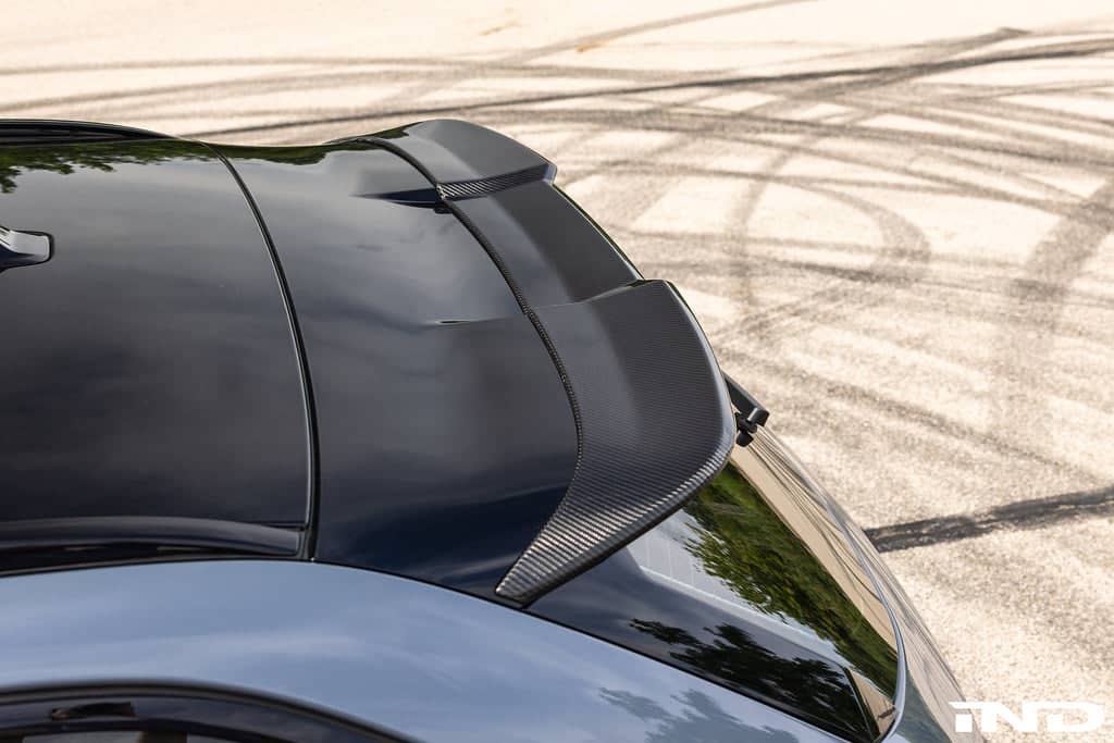 Kies-Motorsports IND Distribution TREVORA G99 M5 / G61 Carbon Fiber PR-1 Rear Roof Spoiler