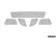 Kies-Motorsports IND Distribution Zunsport G20 M340i Pre-LCI Front Lower Grille Set - Complete 5 Piece Set