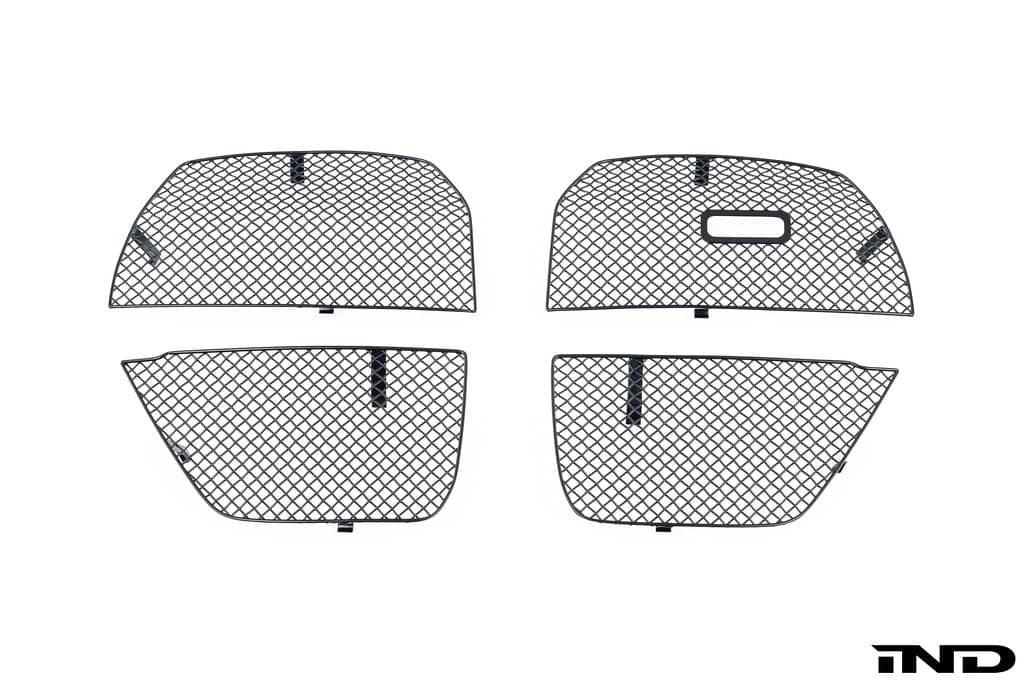 Kies-Motorsports IND Distribution Zunsport G8X M3 CS / M4 CSL Front Grille Mesh Set With Emblem Cut-Out