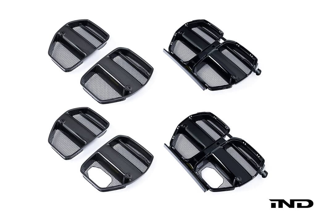 Kies-Motorsports IND Distribution Zunsport G8X M3 / M4 Vorsteiner Aero Front Grille Mesh Set Main image
