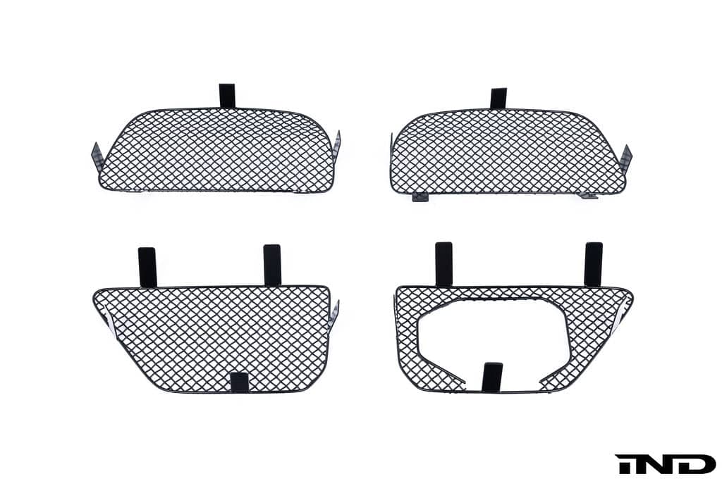 Kies-Motorsports IND Distribution Zunsport G8X M3 / M4 Vorsteiner Aero Front Grille Mesh Set With Adaptive Cruise Control