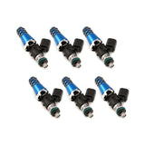 Kies-Motorsports Injector Dynamics Injector Dynamics 1340cc Injectors - 60mm Length - 11mm Blue Top - 14mm Lower O-Ring (Set of 6)