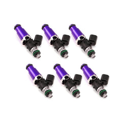 Kies-Motorsports Injector Dynamics Injector Dynamics 1340cc Injectors - 60mm Length - 14mm Purple Top - 14mm Lower O-Ring (Set of 6)