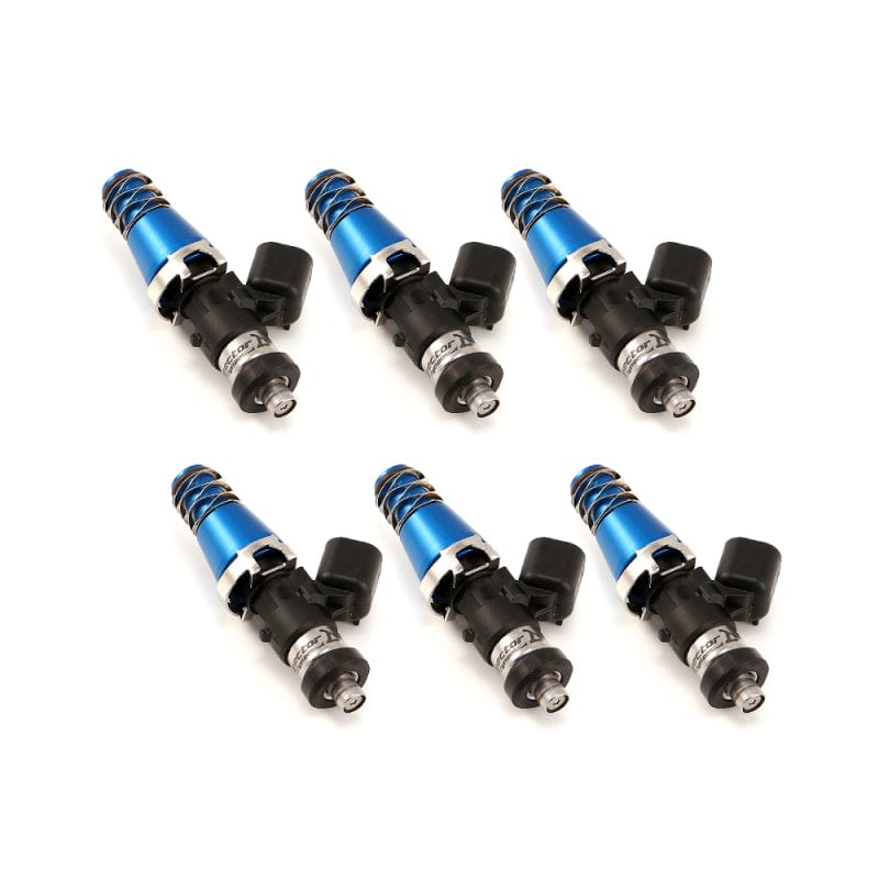 Kies-Motorsports Injector Dynamics Injector Dynamics ID1050X Injectors 11mm (Blue) Adaptor Tops Denso Lower Cushions (Set of 6)