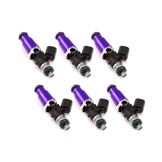 Kies-Motorsports Injector Dynamics Injector Dynamics ID1050X Injectors 14mm (Purple) Adaptors (Set of 6)