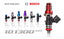 Kies-Motorsports Injector Dynamics Injector Dynamics ID1300X 02-06 BMW M54 14mm (Purple) Adapter Top Injectors - Set of 6