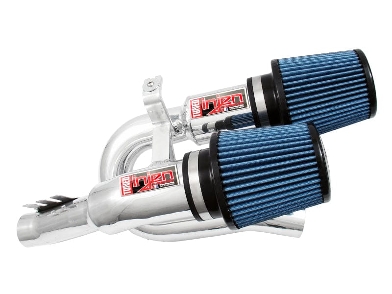 Kies-Motorsports Injen Injen 07-09 335i E92 / 08-09 135i E82 3.0L L6 Twin intake Polished Short Ram Intake Main image