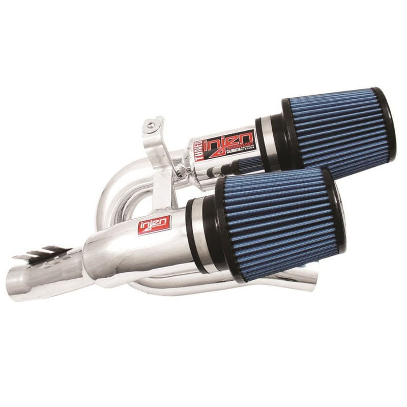 Injen 07-09 335i E92 / 08-09 135i E82 3.0L L6 Twin intake Polished Short Ram Intake Secondary image