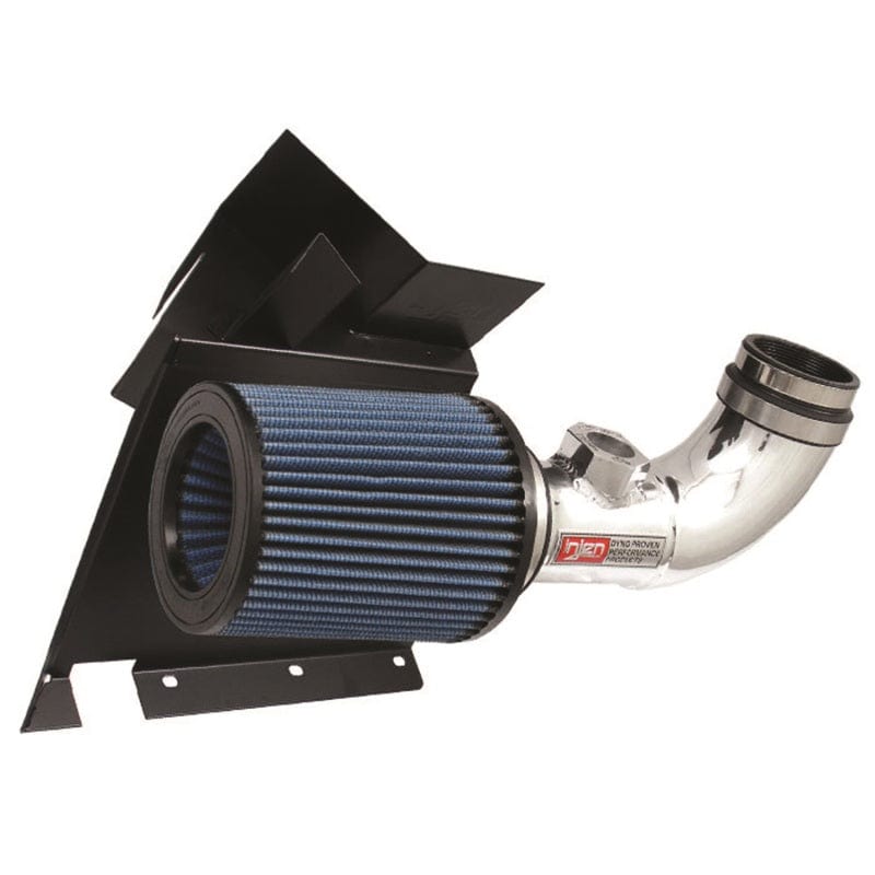 Injen 08-09 128i E82 / 07-09 328i E92 / 2006 330i E92 3.0L 6 Cyl. (Includes Heat Shield) Polished Sh Secondary image