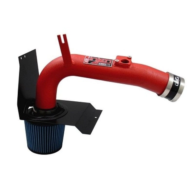 Kies-Motorsports Injen Injen 12-13 BMW 335i (N55) 3.0L L6 (turbo) AUTO TRANS ONLY Wrinkle Red Short Ram Intake w/ MR Tech Main image