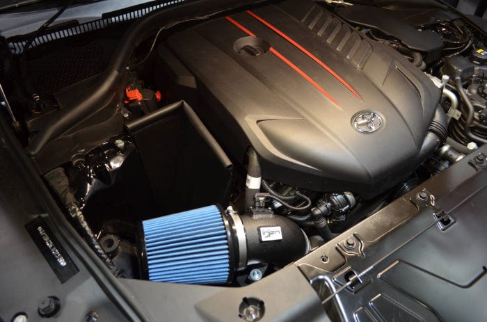 Kies-Motorsports Injen Injen 19-20 BMW Z4 / 2020 Toyota Supra 3.0L Turbo Intake and Charge Pipe Power Package - Wrinkle Black