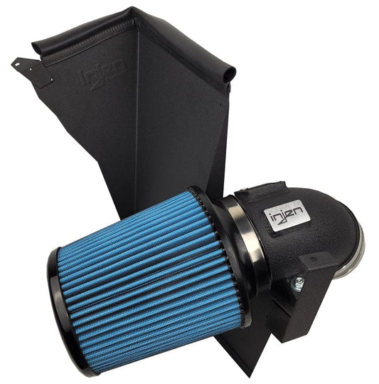 Kies-Motorsports Injen Injen 2020 BMW M340i SP Short Ram Air Intake System Wrinkle Black Finish