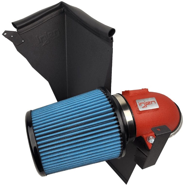 Kies-Motorsports Injen Injen 2020 BMW M340i SP Short Ram Air Intake System Wrinkle Red Finish Main image