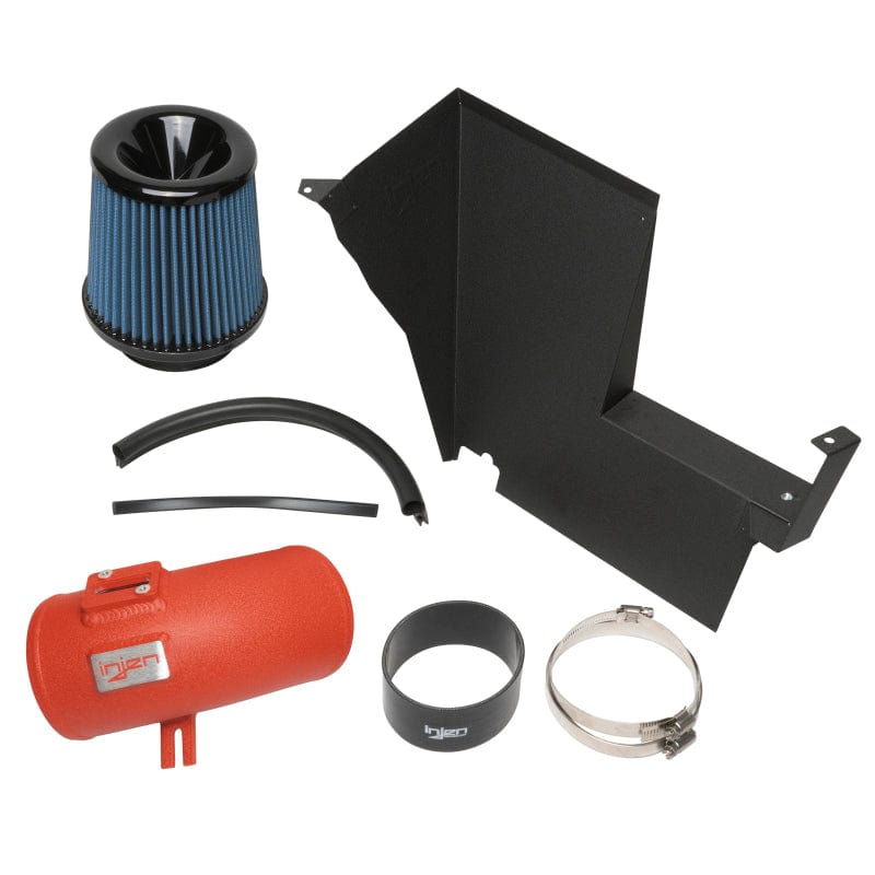 Kies-Motorsports Injen Injen 2020 BMW M340i SP Short Ram Air Intake System Wrinkle Red Finish