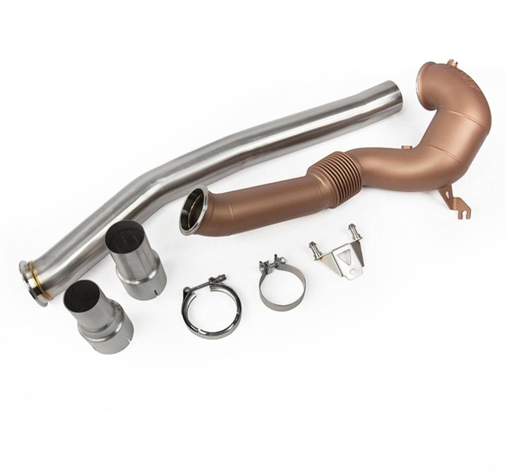 Kies-Motorsports JDY Performance JDY 130mm Catted Downpipe for MQB EVO 2.0TSI