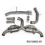 Kies-Motorsports JDY Performance JDY 2.5T RS3 8Y Racing Stainless Steel Exhaust - Catback