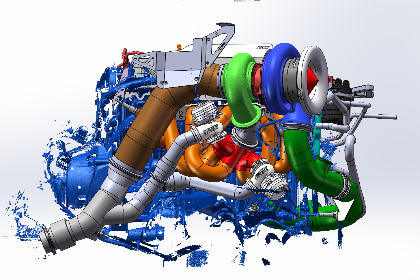 Kies-Motorsports JDY Performance JDY BMW G8X Single Turbo Kit LHD M2/M3/M4