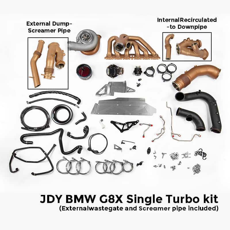 Kies-Motorsports JDY Performance JDY BMW G8X Single Turbo Kit LHD M2/M3/M4 Main image
