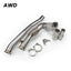 Kies-Motorsports JDY Performance JDY Performance 130mm Catted Downpipe for MQB 2.0TSI