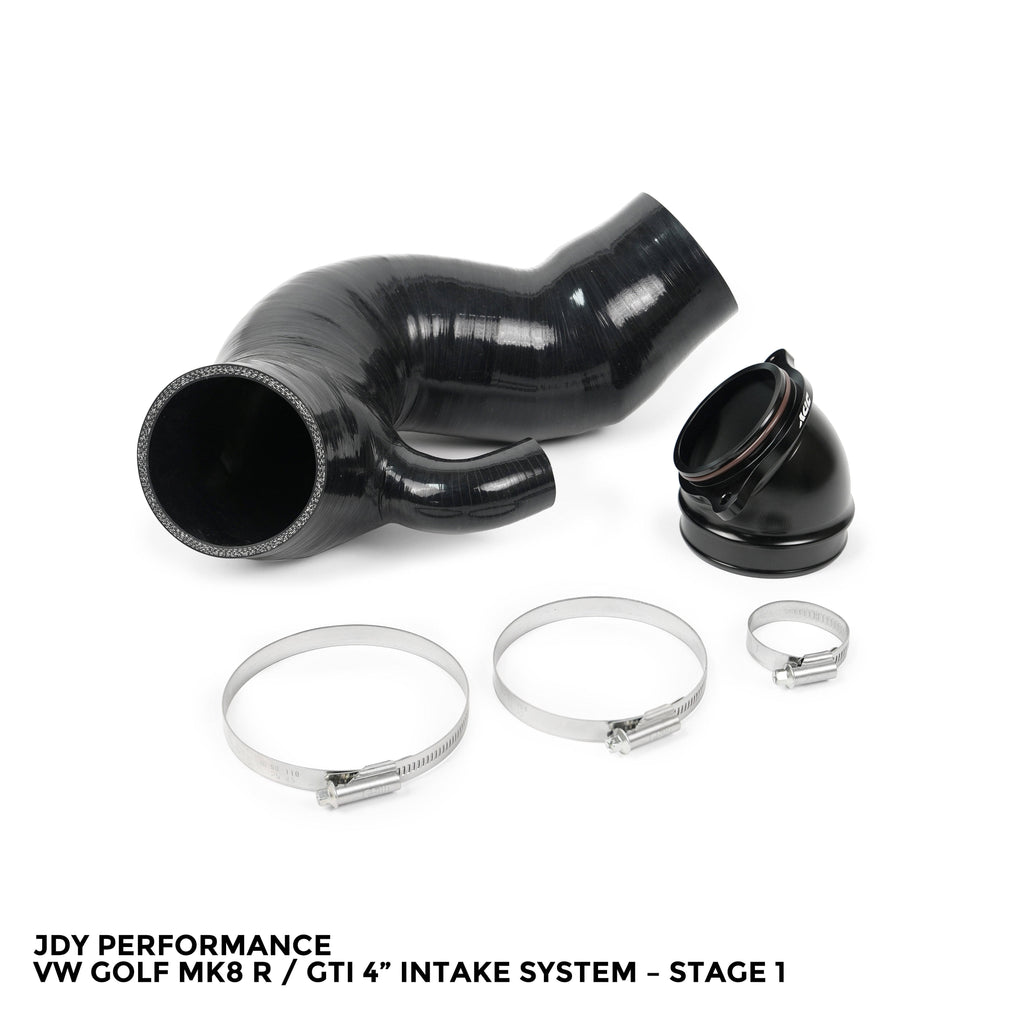 Kies-Motorsports JDY Performance JDY Performance VW Golf MK8 R / GTI 4” Intake System – Stage 1 & Stage 2