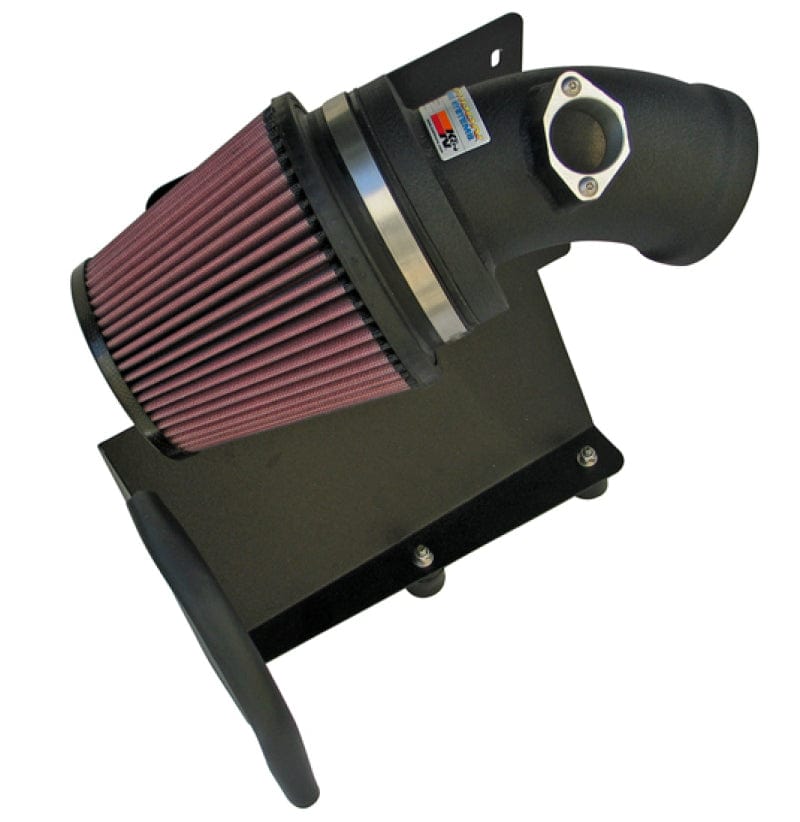 Kies-Motorsports K&N Engineering K&N 01-05 BMW M3 E46 Wrinkle Black Typhoon Short Ram Intake Main image