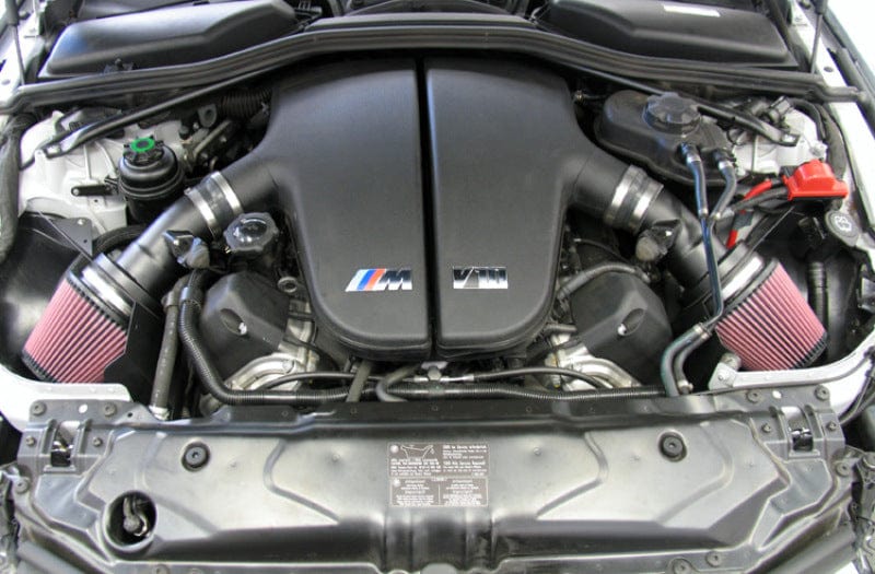 K&N 06-07 BMW M5 5.0L Flat Black Typhoon Short Ram Intake Secondary image