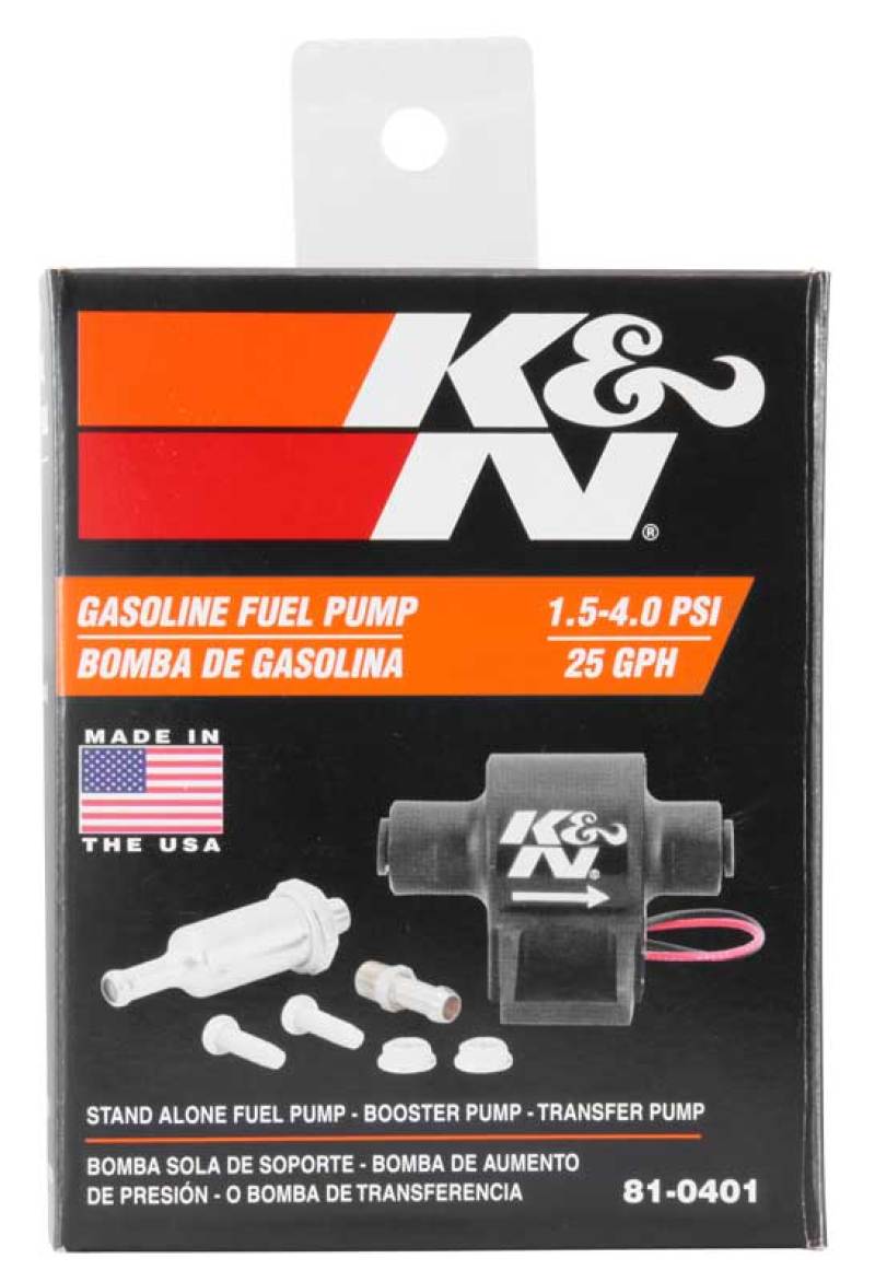 Kies-Motorsports K&N Engineering K&N Performance Electric Fuel Pump 1.5-4 PSI
