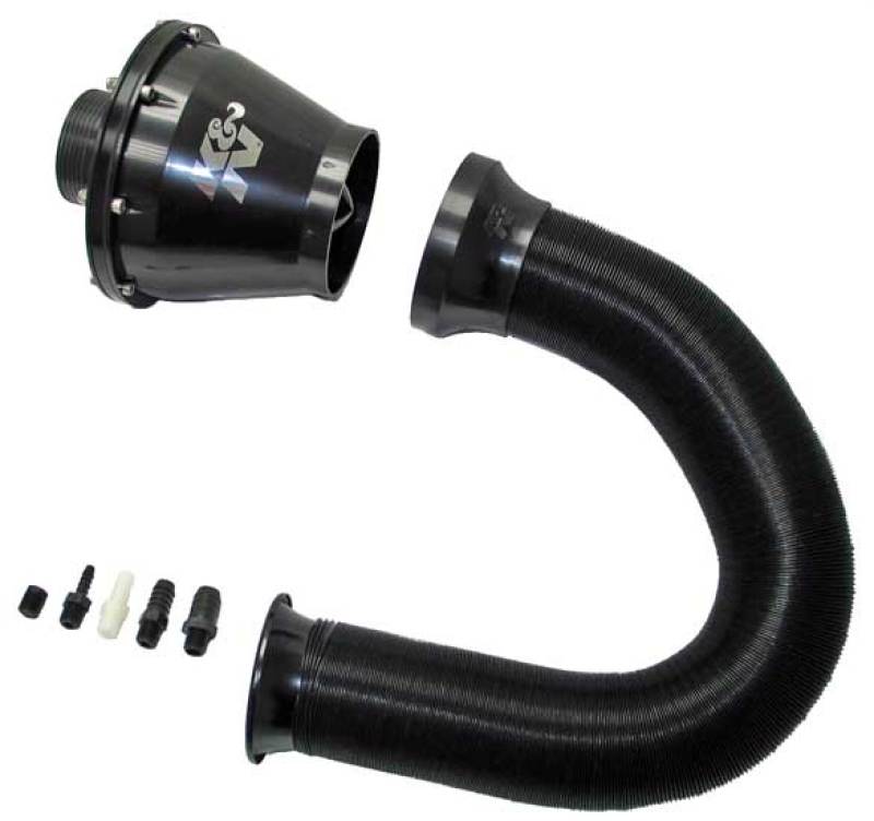 Kies-Motorsports K&N Engineering K&N Universal Apollo Black Cold Air Intake - 70mm OD FLG PP Main image