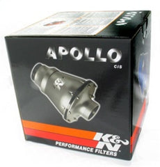 Kies-Motorsports K&N Engineering K&N Universal Apollo Black Cold Air Intake - 70mm OD FLG PP