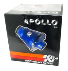 Kies-Motorsports K&N Engineering K&N Universal Apollo Black Cold Air Intake - 70mm OD FLG PP