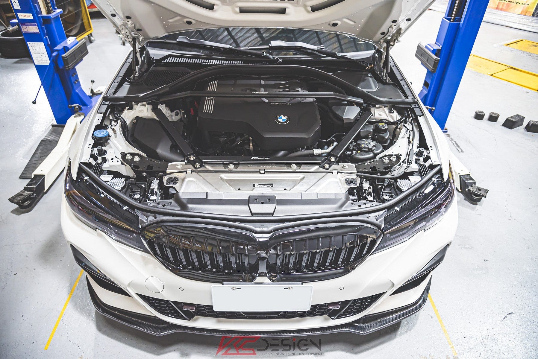 KC Design Front Member Strut Bar BMW G20 3Series Kies Motorsports