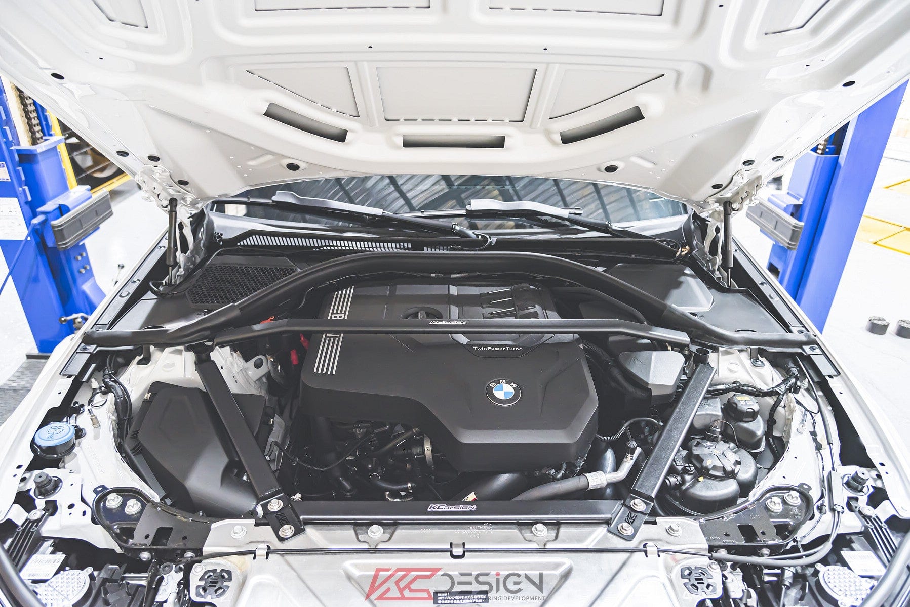 KC Design Front Member Strut Bar BMW G20 3Series Kies Motorsports