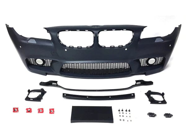 Kies Motorsports — close-up detail of 2014-2016 BMWs (F10 5 Series) M5 Style Front Bumper Conversion LCI