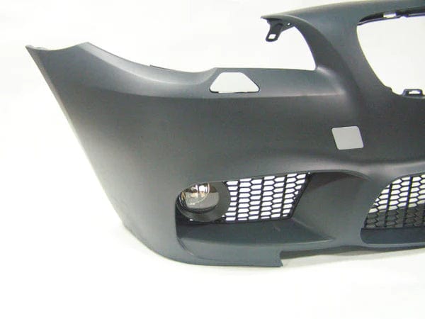 Kies Motorsports — rear angle view of 2011-2013 BMW 5 Series (F10) "M5 Style" Front Bumper Conversion Pre-LCI