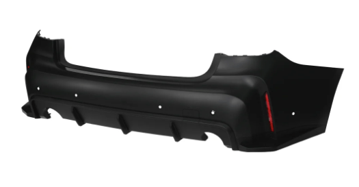 Kies Motorsports — rear angle view of 2019-2022 BMW PRE-LCI G20 3 Series, M3 Style Rear Bumper