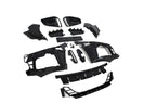 Kies Motorsports — installed on-vehicle shot of 2021-2025 BMW G22 4 Series, M-Sport / M440i Style Front Bumper