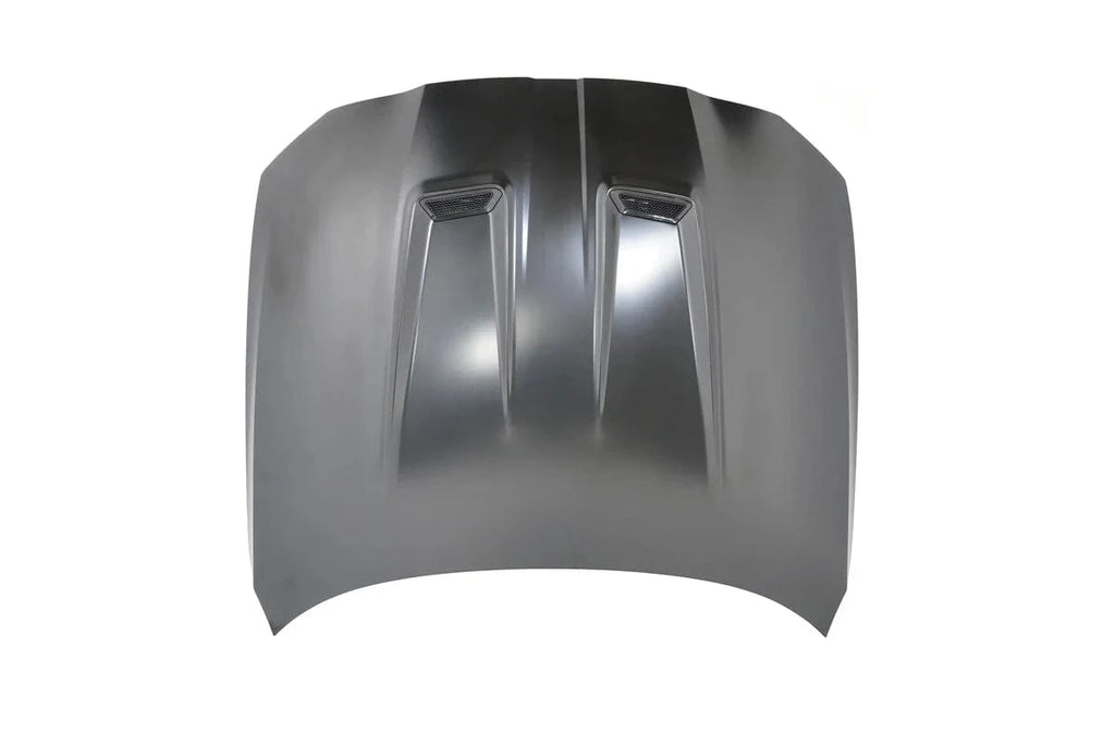 Kies Motorsports — rear angle view of BMW G8X M3/M4 GT Style Hood (ALUMINIUM)