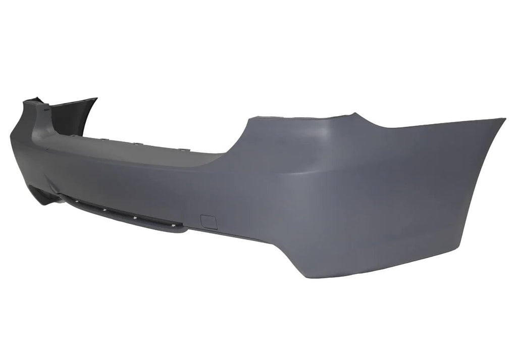 Kies Motorsports — BMW E90 front bumper, front angle showing aggressive styling, E90