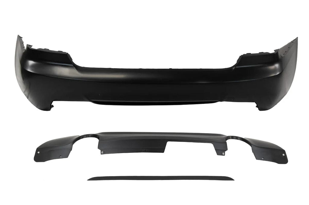 Kies Motorsports — BMW E92 E93 front bumper, close-up detail of finish and mounting points, E92 E93