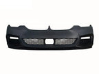 Kies Motorsports — BMW G30 front bumper, close-up detail of finish and mounting points, G30