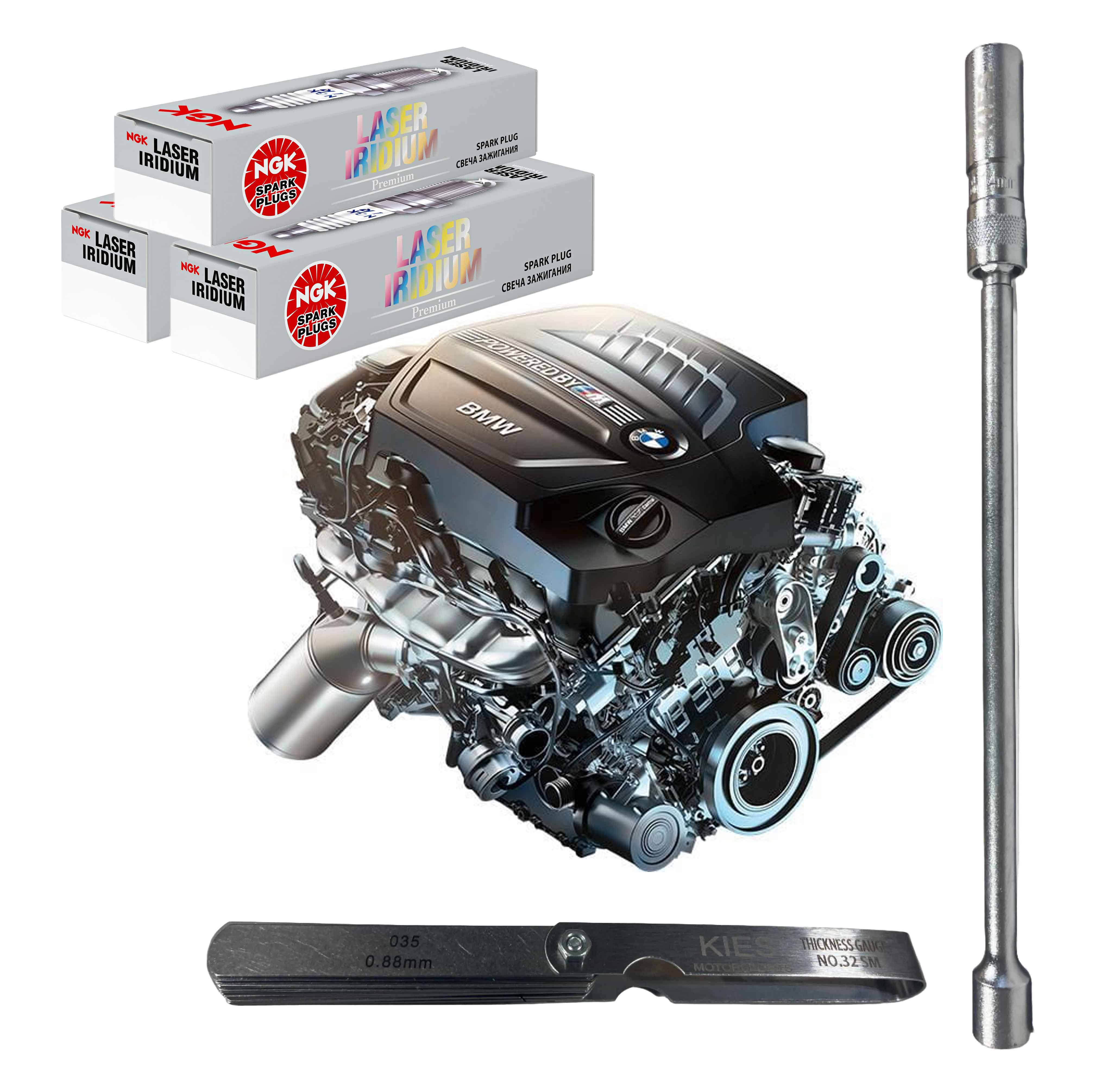 Kies-Motorsports Kies Bundles N55 NGK Spark Plug Bundle Main image