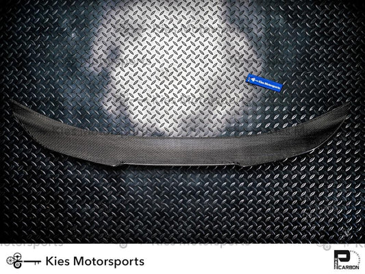 Kies-Motorsports Kies Carbon 2004-2012 BMW 3 Series (E90) PSM Aggressive High Kick Carbon Fiber Trunk Spoiler