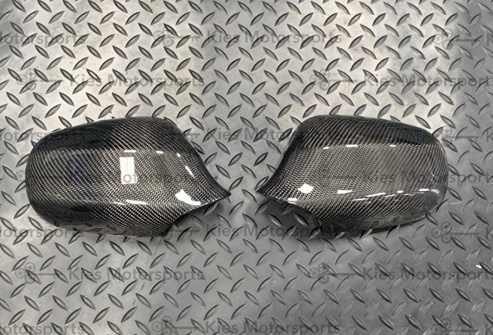 Kies-Motorsports Kies Carbon 2009-2011 BMW 3 Series LCI (E90) OEM Replacement Carbon Fiber Mirror Covers