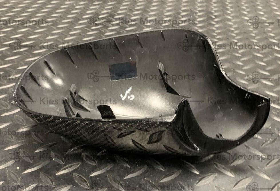 Kies-Motorsports Kies Carbon 2009-2011 BMW 3 Series LCI (E90) OEM Replacement Carbon Fiber Mirror Covers
