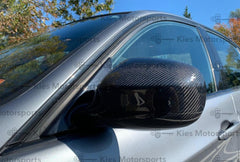 Kies-Motorsports Kies Carbon 2009-2011 BMW 3 Series LCI (E90) OEM Replacement Carbon Fiber Mirror Covers