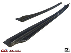 Kies-Motorsports Kies Carbon 2011-2016 BMW M5 (F10) 3D Style Carbon Fiber Side Skirt Extensions [CUSTOM ORDER ONLY]