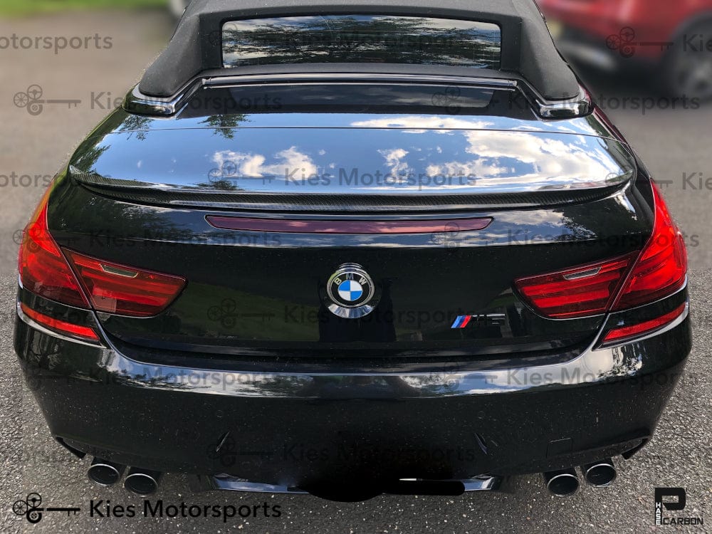 2011-2018 BMW M6 (F12 / F13) VSX Carbon Fiber Trunk Spoiler – Kies