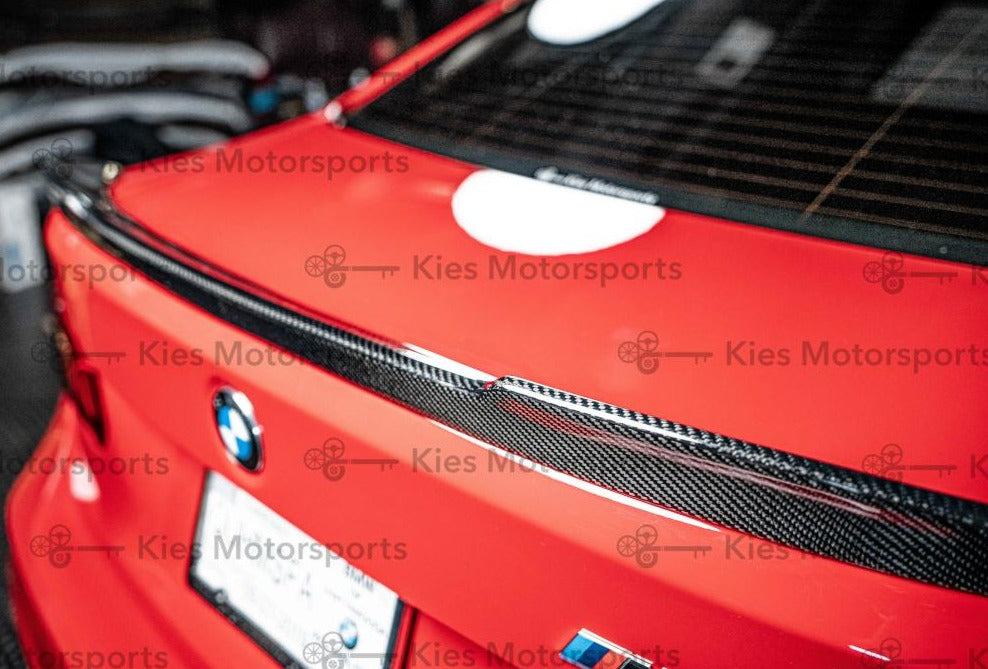 2012-2018 BMW 3 Series (F30) / 2014+ BMW M3 (F80) Competition Inspired  Carbon Fiber Trunk Spoiler