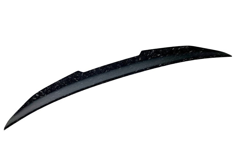 Kies-Motorsports Kies Carbon 2012-2018 BMW 3 Series (F30) / 2014+ BMW M3 (F80) PSM Aggressive High Kick Forged Carbon Fiber Trunk Spoiler Main image